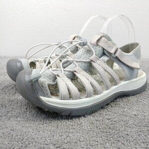ZeroXposure La Playa Sandal Womens Size 8 Shoes Closed Toe Slingback Gray